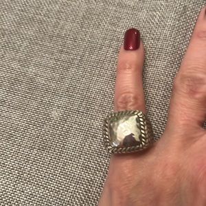 Rare Silpada .925 Sterling Silver Braided Band Ring